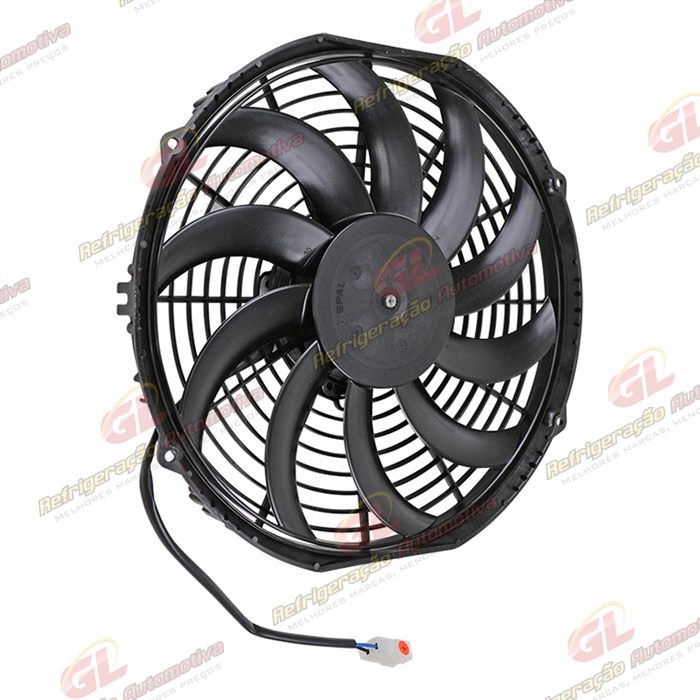 Eletroventilador Universal Spal Aspirante 12 Polegadas Pás Em S - 12 Volts OEM: EV AS.VA10-AP50/C-61A — foto 5