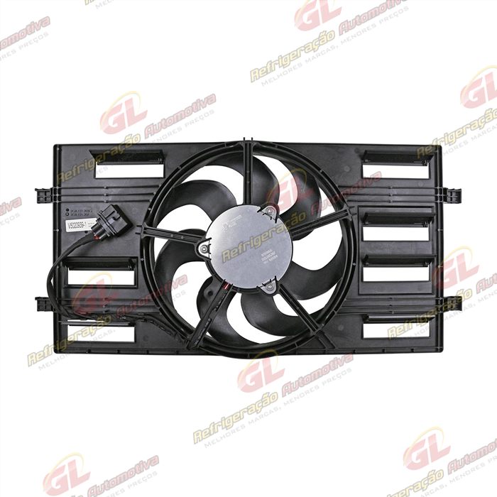 Eletroventilador do Radiador Volkswagen Polo/Virtus 1.0 2018> - 12 Volts OEM: 2GB121203