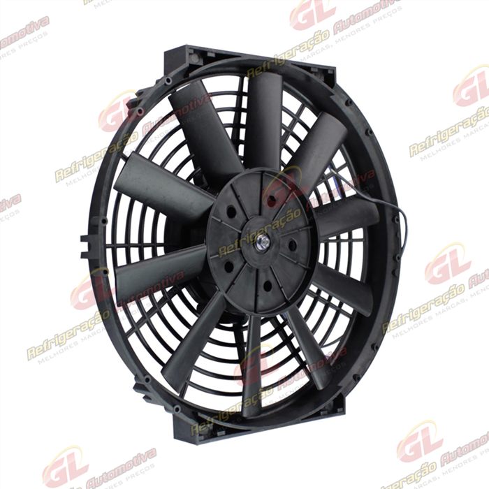 Eletroventilador Universal Unipoint Soprante 10 Polegadas Pás Reta - 12 Volts — foto 3