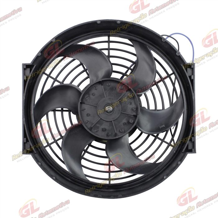 Eletroventilador Universal Unipoint Soprante 10 Polegadas Pás em S - 12 Volts — foto 2