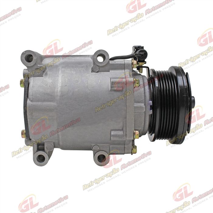 Compressor Ford Focus 1.8/2.0 Motor Zetec Todos - 12 Volts Polia 6pk 96mm R134a — foto 5