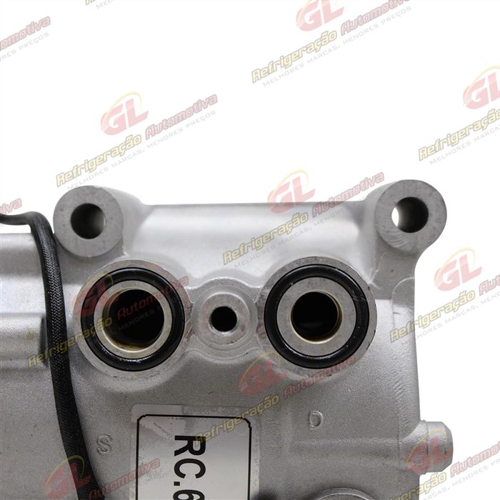 Compressor Ford Focus 1.8/2.0 Motor Zetec Todos - 12 Volts Polia 6pk 96mm R134a — foto 8