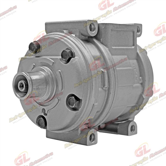 Compressor Modelo 10PA15 Sem Polia Toyota Celica/ Corolla/ 4 Runner/ Máquina Trator LS120/ LS160/ Doosan DX225/ Perfuratriz Furokawa HCR1200 — foto 2