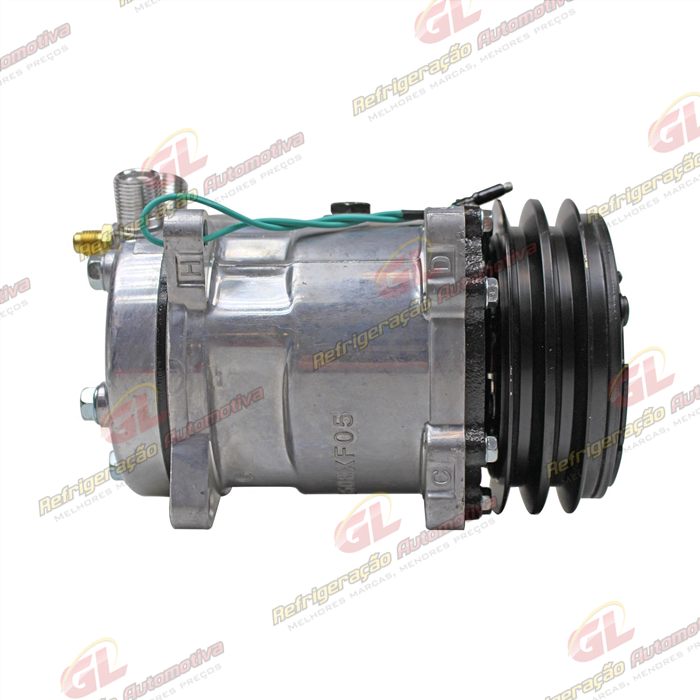 Compressor Modelo 5H14 Universal 8 Orelhas R134a - 24 Volts Polia 2A 132mm — foto 5