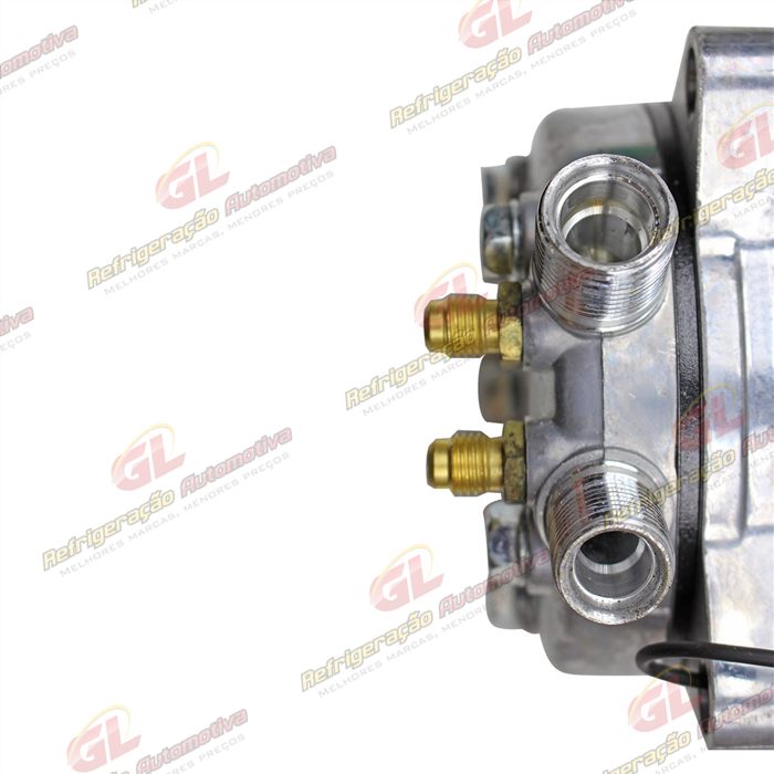 Compressor Modelo 5H14 8 Orelhas - 12 Volts Polia 2A 130mm Universal R134a — foto 8