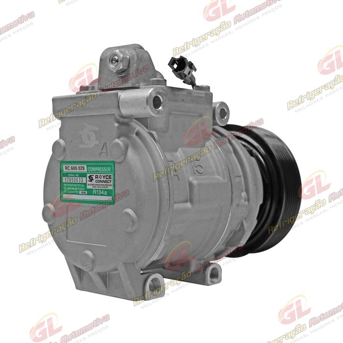 Compressor 10PA15 Kia Sorento Diesel 2010> - 12 Volts Polia 7pk 118mm — foto 6