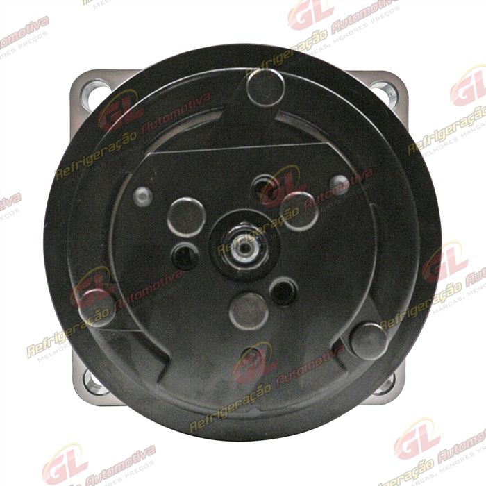 Compressor Modelo AA7H15AA Máquina New Holland 8 Orelhas - 12 Volts Polia 8pk 119mm R134a — foto 3