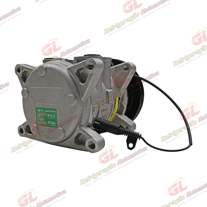Compressor 10PA15 Modelo 6P148 Universal 8 Orelhas Trator Valtra - 12 Volts Polia Canal 1A 133mm OEM: 82292901 — foto 6