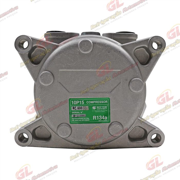 Compressor 10PA15 Modelo 6P148 Universal 8 Orelhas Trator Valtra - 12 Volts Polia Canal 1A 133mm OEM: 82292901 — foto 7
