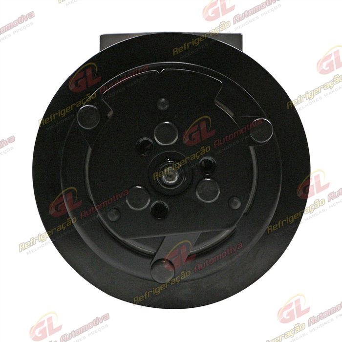 Compressor Modelo AA7H15AA Caminhão Volvo NH/FH/FM 1998 Até 2007/ Caminhão VM 2008 Até 2022/ Máquina Volvo - 24 Volts Polia 8pk 132mm — foto 3