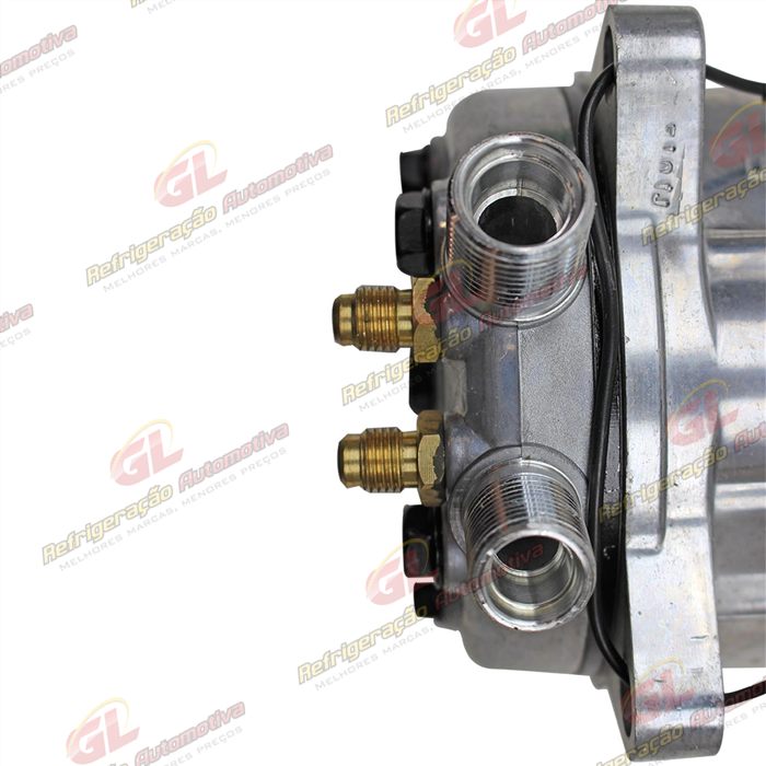 Compressor Modelo AA5H14AA 8 Orelhas - 12 Volts Polia 6pk 119mm Universal R134a — foto 8