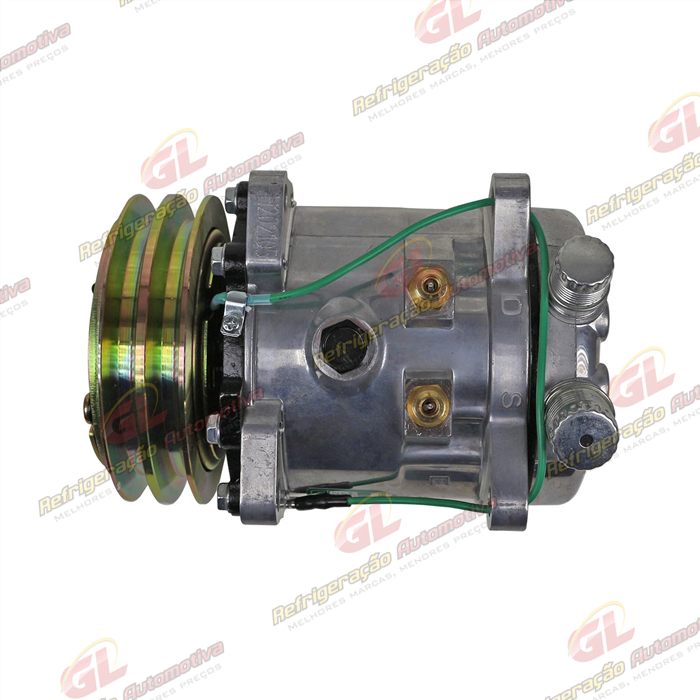 Compressor Modelo SE507 5H11 8 Orelhas - 24 Volts Polia 2A 125mm R134a — foto 8
