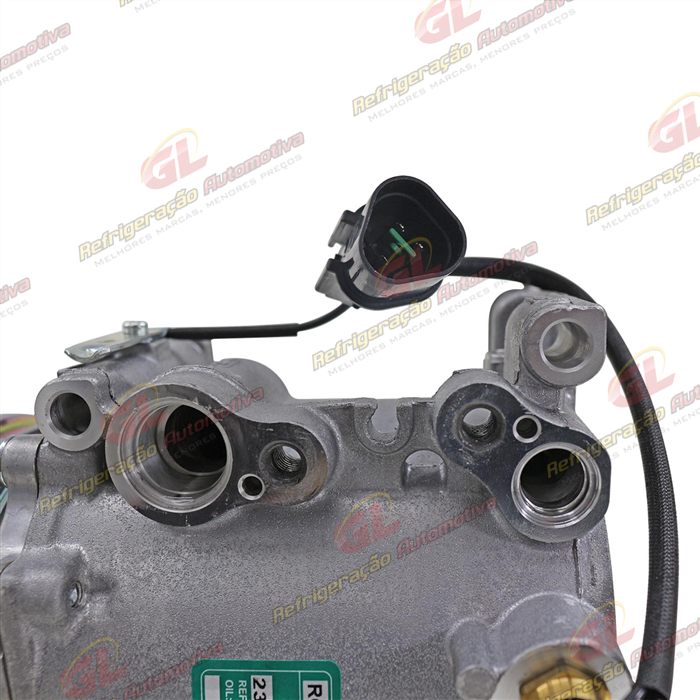 Compressor Mitsubishi Pajero Modelo Sport 4WD SE / MSC105C 1G 1997 Até 2004 3.0L / 3.5L - 12 Volts Polia Canal 1A 93mm — foto 7