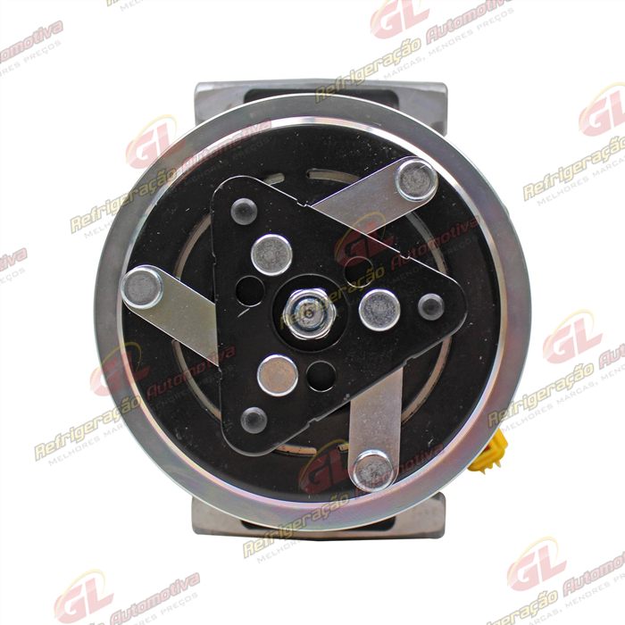 Compressor SD6C12 Citroën C4 Pallas / Peugeot 307 / 208 - 12 Volts Polia 6pk 120mm — foto 3