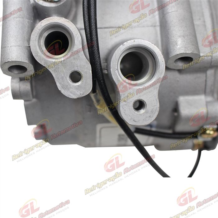 Compressor BBTRSA09BB Modelo 4984 Honda Civic 2001 Até 2006 - 12 Volts Polia 6pk 110mm — foto 8