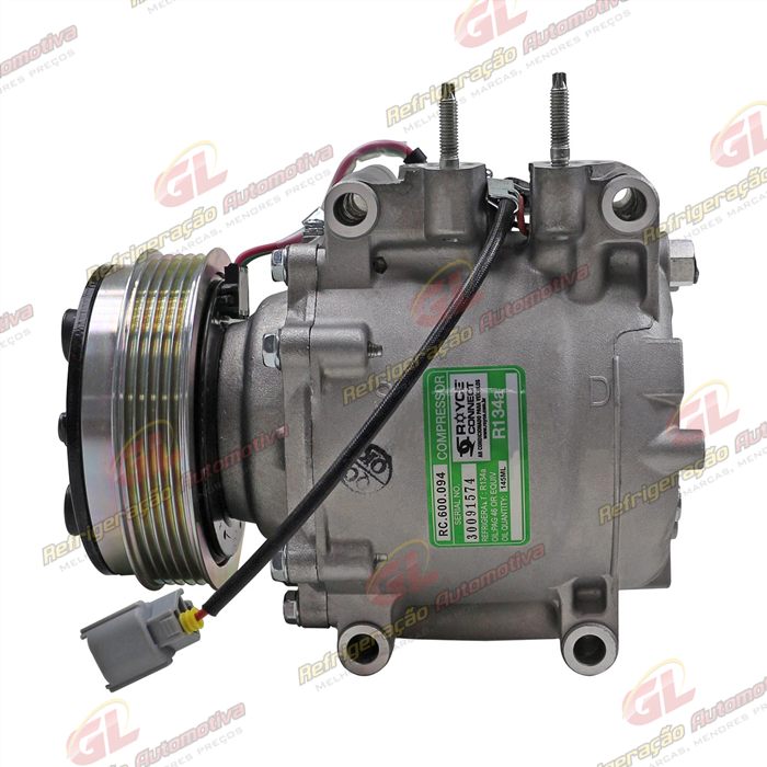 Compressor Modelo TRSA09 Honda Fit 2004 Até 2007 - 12 Volts Polia 5pk 110mm