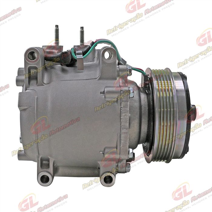 Compressor Modelo TRSA09 Honda Fit 2004 Até 2007 - 12 Volts Polia 5pk 110mm — foto 5