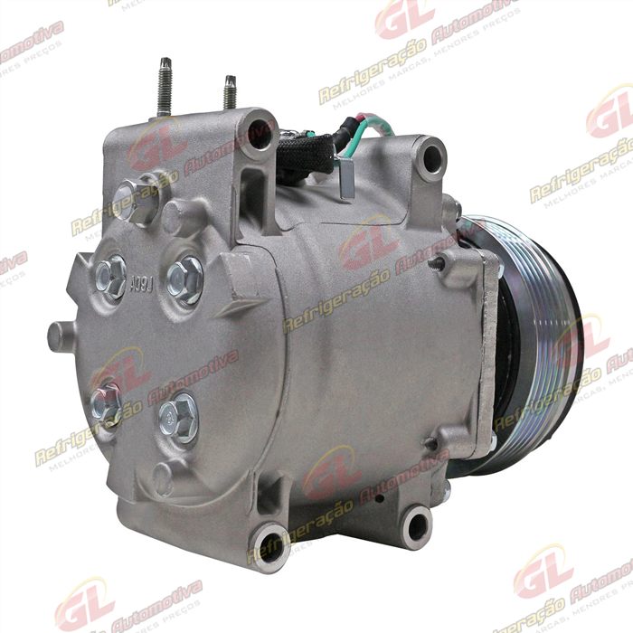 Compressor Modelo TRSA09 Honda Fit 2004 Até 2007 - 12 Volts Polia 5pk 110mm — foto 6