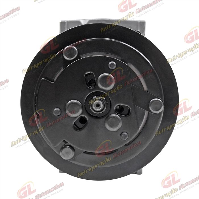 Compressor Modelo AA7H15AA Parafuso Passante Descarga e Sucção Traseira O´ring - 24 Volts Polia 2A 132mm — foto 3