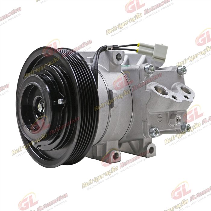 Compressor Modelo Visteon HS15 Ford Fiesta / EcoSport 1.6 - 12 Volts Polia 6pk 143mm — foto 2