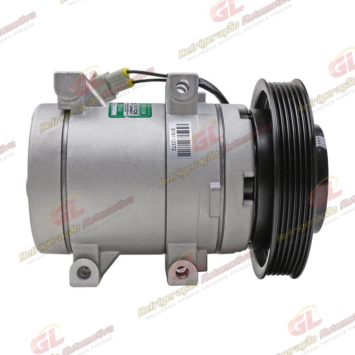 Compressor Modelo Visteon HS15 Ford Fiesta / EcoSport 1.6 - 12 Volts Polia 6pk 143mm — foto 5