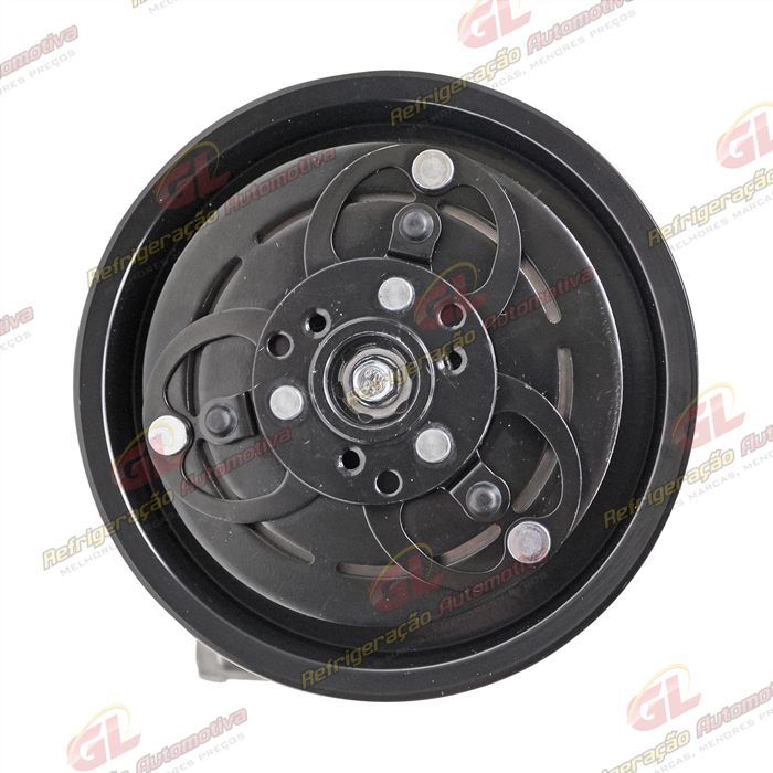 Compressor Zexel Nissan Frontier / X-Terra Motor 2.8 Até 2007 - 12 Volts Polia 6pk 143mm — foto 3