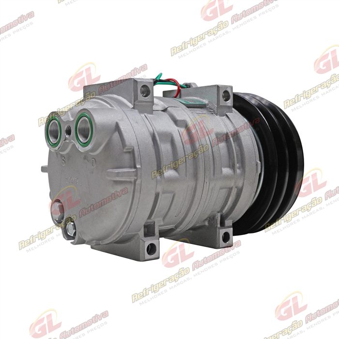 Compressor TM21 Sem Conector - 24 Volts Polia Canal 2A 145mm — foto 6