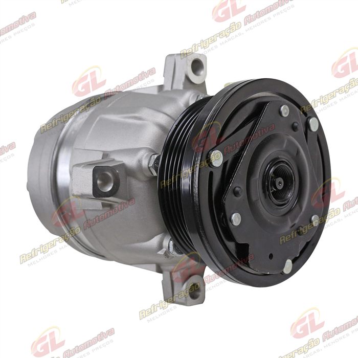 Compressor Modelo V5 Chevrolet Omega 2.2 4c. 1995 Até 1998 R134a - 12 Volts Polia 6pk 106mm OEM:1135143 — foto 4