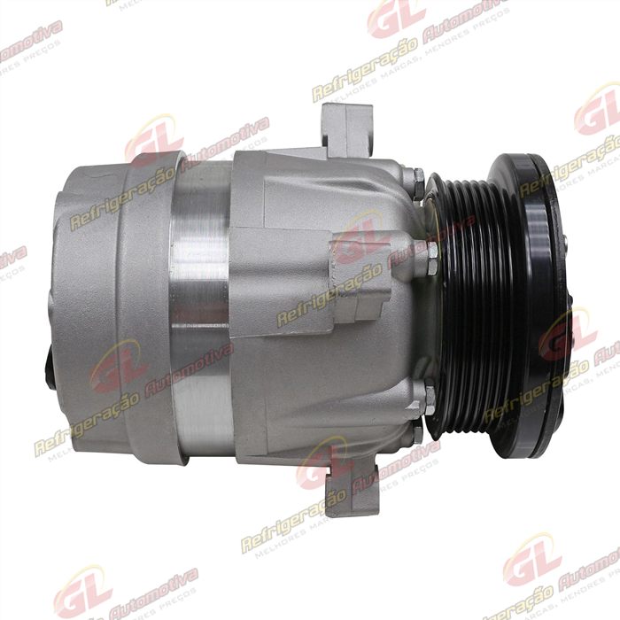 Compressor Modelo V5 Chevrolet Omega 2.2 4c. 1995 Até 1998 R134a - 12 Volts Polia 6pk 106mm OEM:1135143 — foto 5