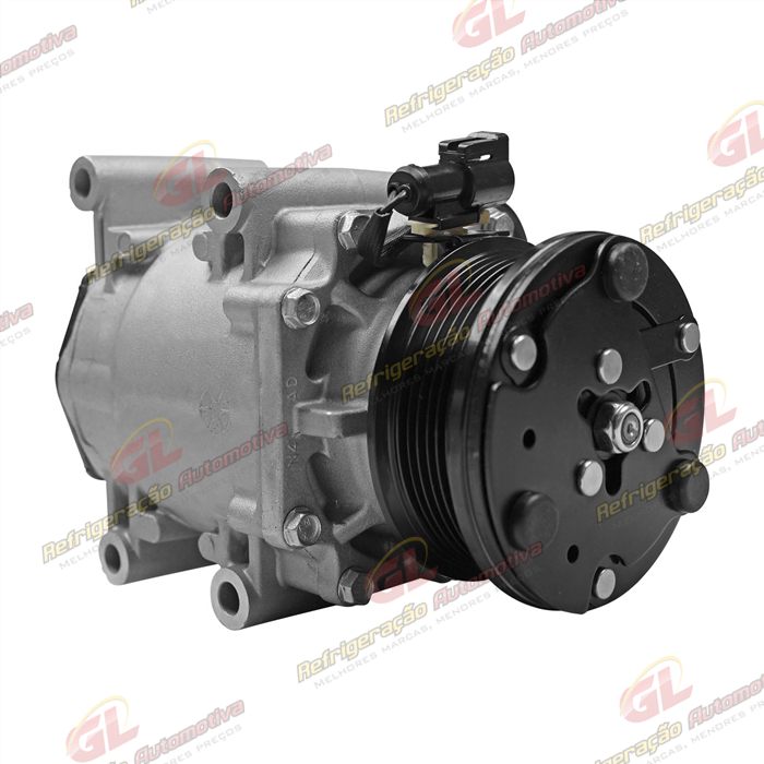 Compressor Ford Focus 2007> Motor Duratec - 12 Volts Polia 6pk 95mm — foto 4