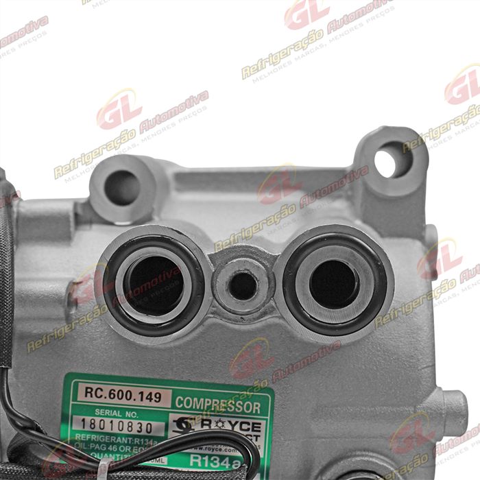 Compressor Ford Focus 2007> Motor Duratec - 12 Volts Polia 6pk 95mm — foto 8