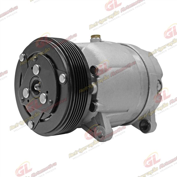 Compressor Modelo Harrison V5 Volkswagen Polo / Golf Até 1998 - 12 Volts Polia 6pk 130mm — foto 2