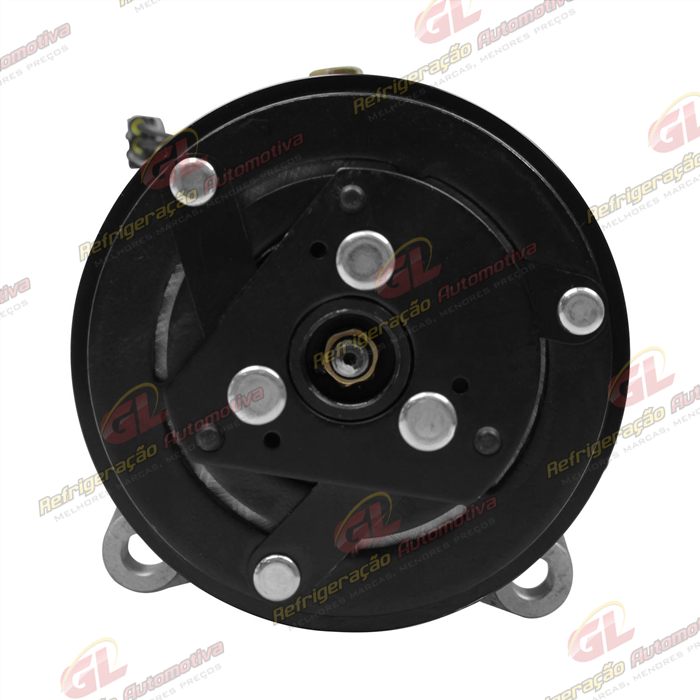 Compressor Modelo Harrison V5 Volkswagen Polo / Golf Até 1998 - 12 Volts Polia 6pk 130mm — foto 3