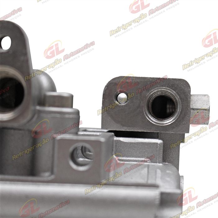 Compressor Modelo Halla Hyundai Santa Fé 2.4 8 Válvulas 2001 Até 2009 - 12 Volts Polia 5pk 123mm — foto 8