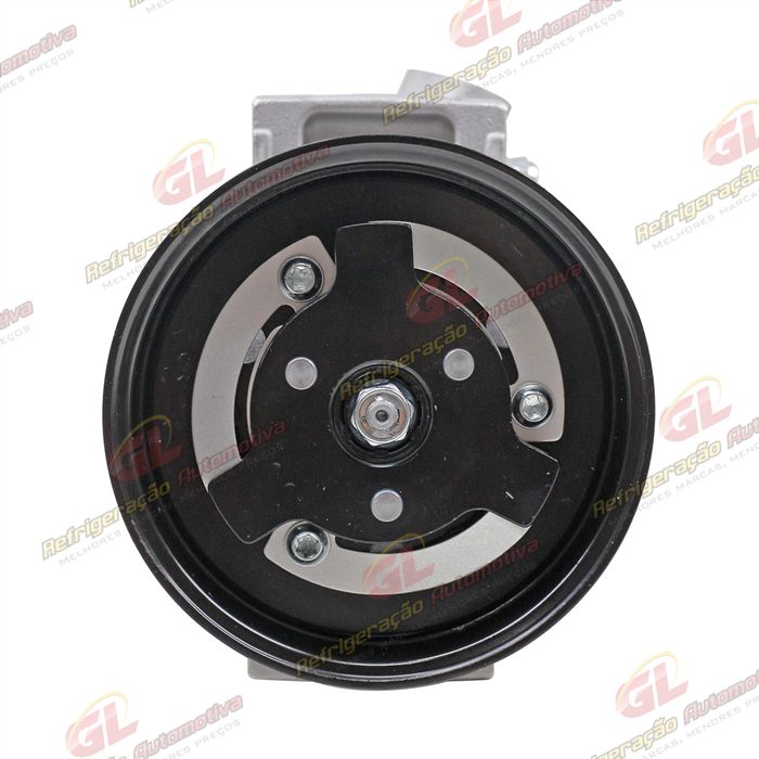 Compressor Modelo Sanden Polia Dupla Volkswagen Jetta 2.5 2006 Até 2010 - 12 Volts — foto 3