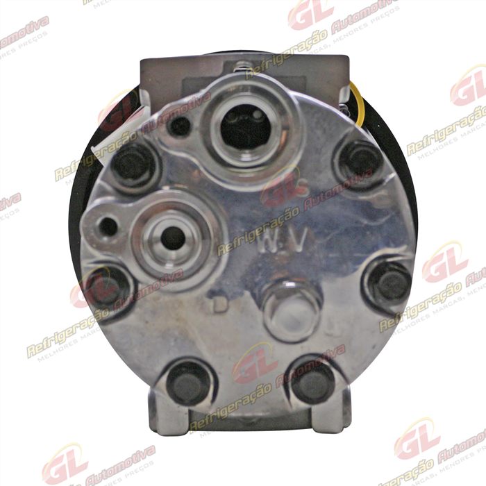 Compressor AB7H15AB 4116U Caminhão Volvo FM/ FMX / FH 2008 Até 2019 - 24 Volts Polia 8pk 174mm OEM: 20587125/ 85000458/ 84094705/ 85000458 — foto 7