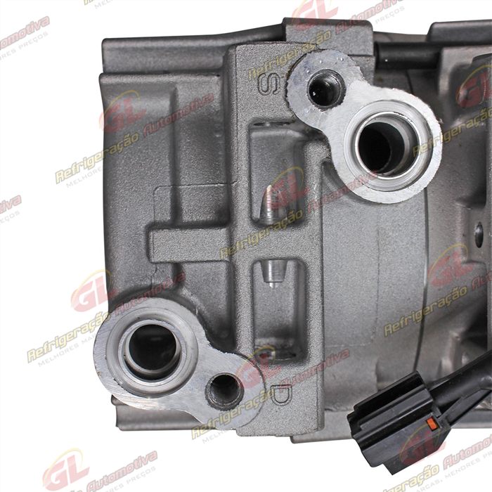 Compressor Modelo Halla HS18 Kia Sorento EX / LX V6 3.5L Mês 06 de 2002 a Mês 08 de 2006 - 12 Volts Polia 4pk 117mm — foto 8