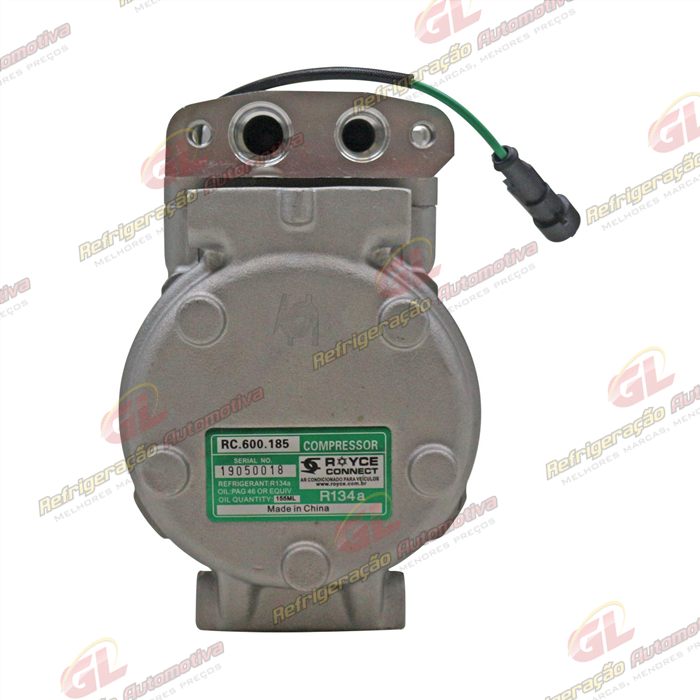 Compressor Caminhão Fiat Iveco Stralis/ Eurostar 10PA17 - 24 Volts Polia 4pk 115mm OEM: 504385146/ 99488569 — foto 7
