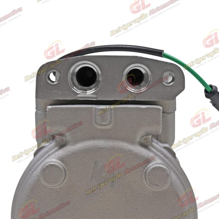 Compressor Caminhão Fiat Iveco Stralis/ Eurostar 10PA17 - 24 Volts Polia 4pk 115mm OEM: 504385146/ 99488569 — foto 8