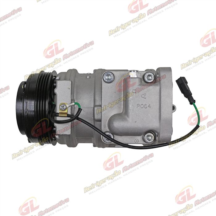 Compressor Caminhão Fiat Iveco Stralis/ Eurostar 10PA17 - 24 Volts Polia 4pk 115mm OEM: 504385146/ 99488569 — foto 9