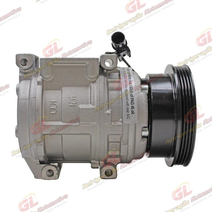 Compressor 10PA15C Kia Sportage 16 Válvulas 2004> - 12 Volts Polia 4pk 127mm — foto 5