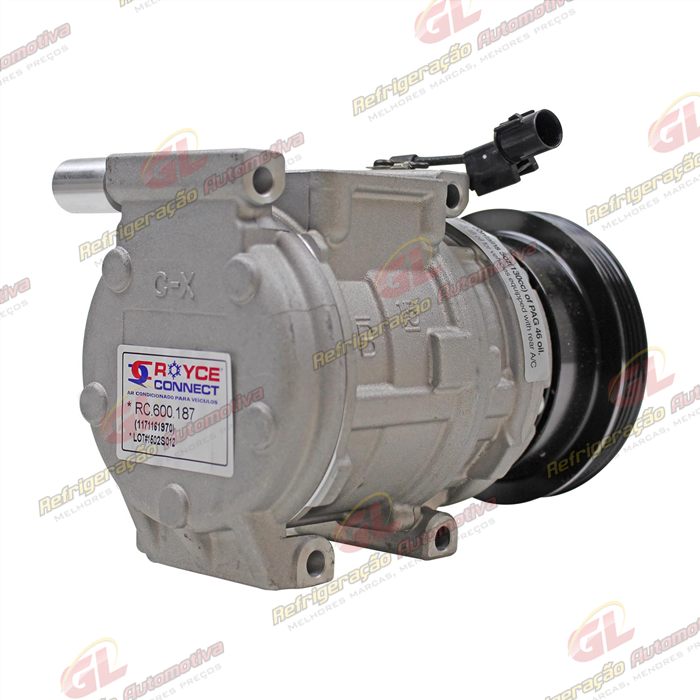 Compressor 10PA15C Kia Sportage 16 Válvulas 2004> - 12 Volts Polia 4pk 127mm — foto 6