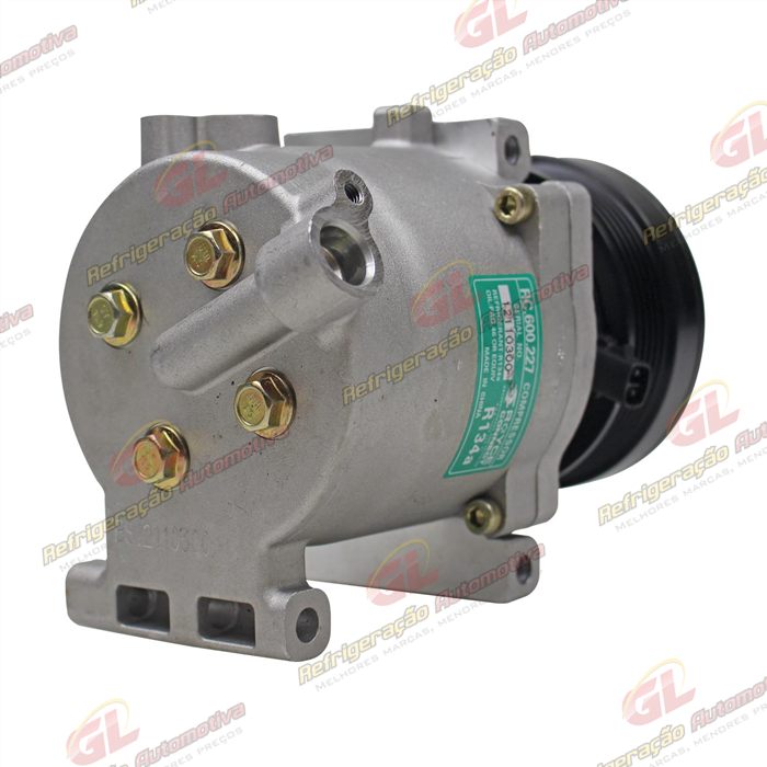 Compressor Modelo Denso Scroll SCSB06C Fiat Uno Fire / Punto 1.4 2004> - 12 Volts Polia 5pk 100mm — foto 6