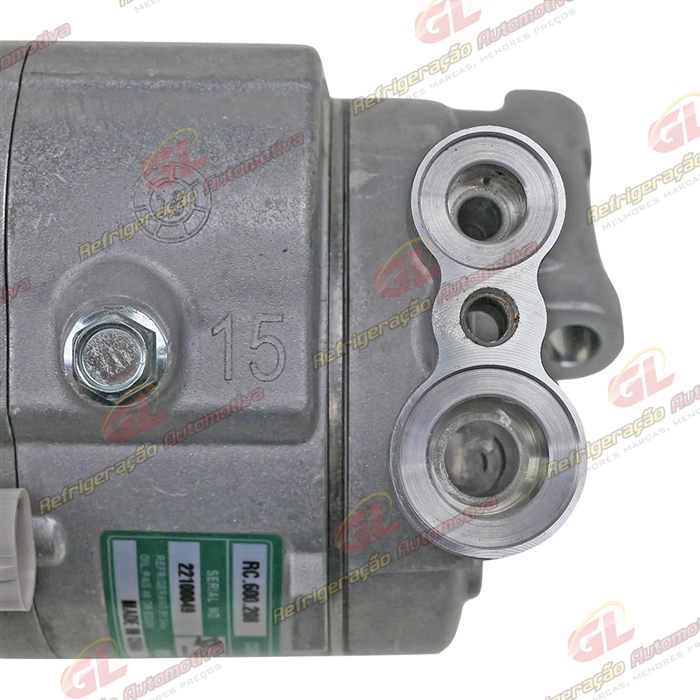 Compressor Chevrolet Cruze Motor 1.8 2012 Até 2016 - 12 Volts Polia 6pk 120mm — foto 9