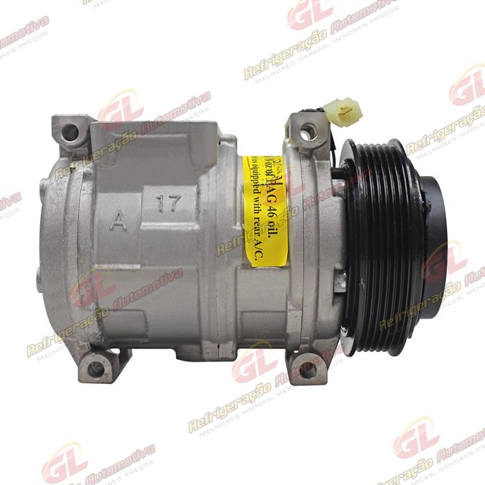 Compressor Modelo 10PA17 Mercedes Benz Sprinter R134a - 12 Volts Polia 6pk 120 mm — foto 5