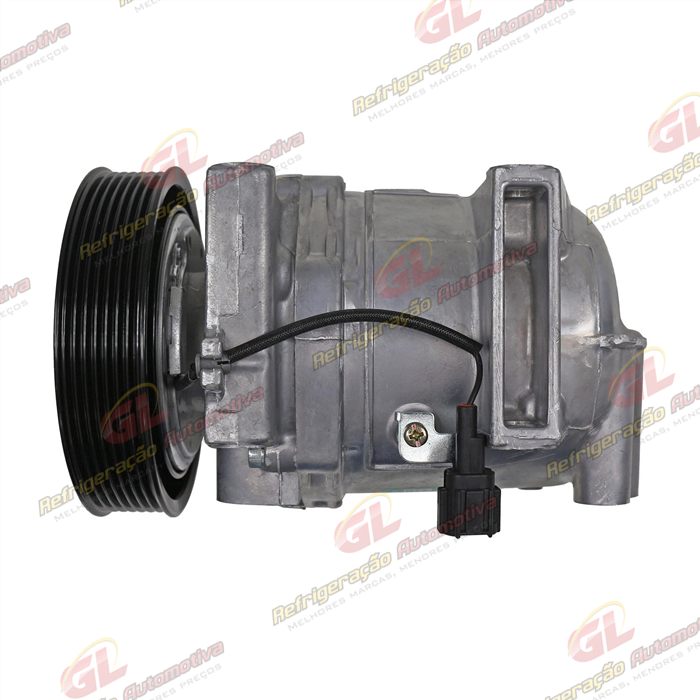 Compressor Modelo Calsonic Nissan Frontier Motor 2.5 2008 Até 2012 - 12 Volts Polia 7pk 137mm OEM: 92600EB40E — foto 6