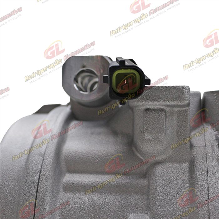 Compressor Modelo 10P15 Caminhão Mercedes Benz Accelo A815/ L98/ Volkswagen Constellation/ Titan 18310 R134a - 24 Volts Polia 8pk 120mm OEM: A9042300811/ 2R2820803C — foto 7