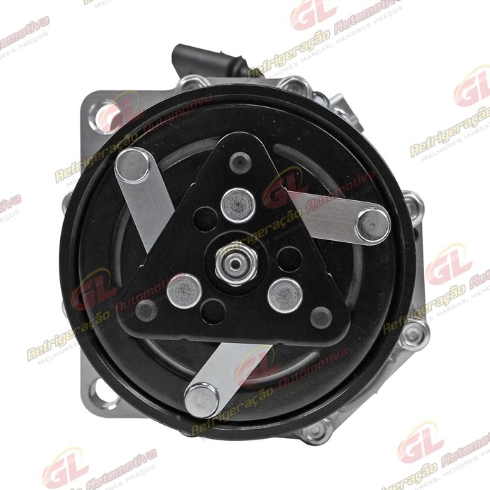 Compressor Modelo Zylinder SD7V16 R134a Volkswagen Golf 2000>/ Audi A3 - 12 Volts Polia 6pk 119mm — foto 3
