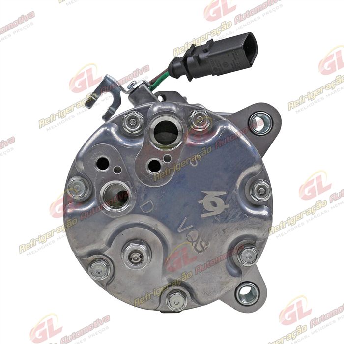 Compressor Modelo Zylinder SD7V16 R134a Volkswagen Golf 2000>/ Audi A3 - 12 Volts Polia 6pk 119mm — foto 7