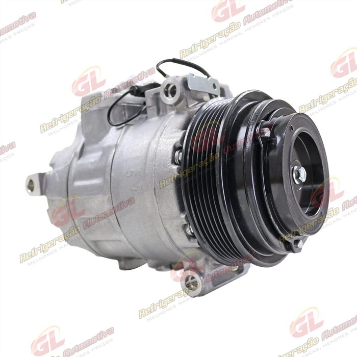 Compressor Modelo Denso 7SB16C Mercedes Benz R170SKL/ CLK430/ Sprinter/ W210/ W126/ W140 1993 Até 1996 - 12 Volts Polia 6pk 119mm — foto 3